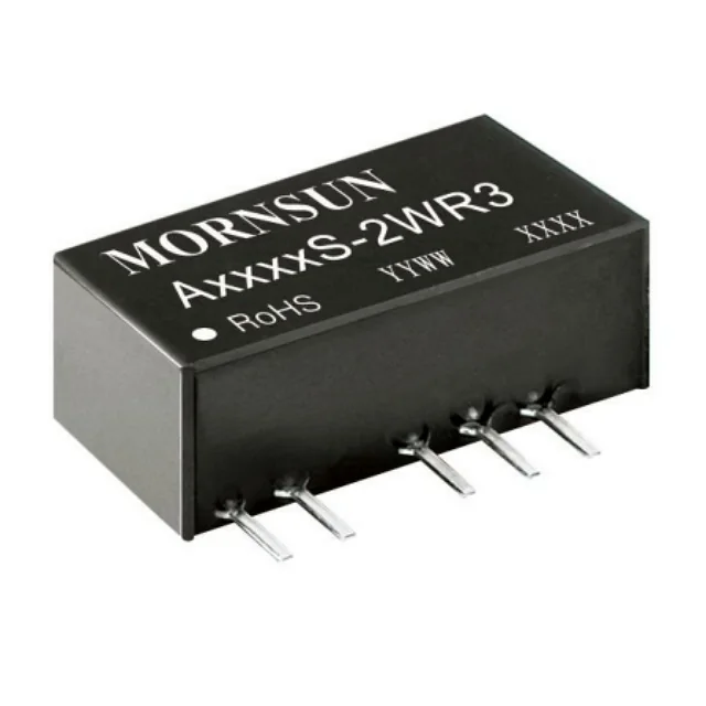 MORNSUN A0505S-2WR3 — DC/DC Converter SIP/DIP Unregulated Output (0.25-3W)