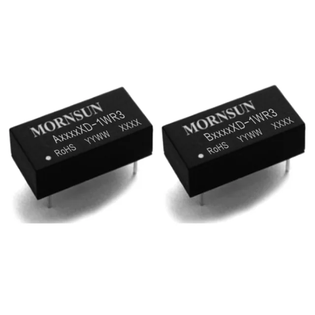 MORNSUN A0515XD-1WR3 — DC/DC Converter SIP/DIP Unregulated Output (0.25-3W)