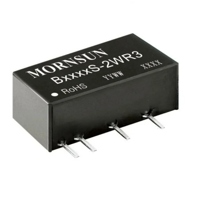 MORNSUN B0503S-2WR3 — DC/DC Converter SIP/DIP Unregulated Output (0.25-3W)