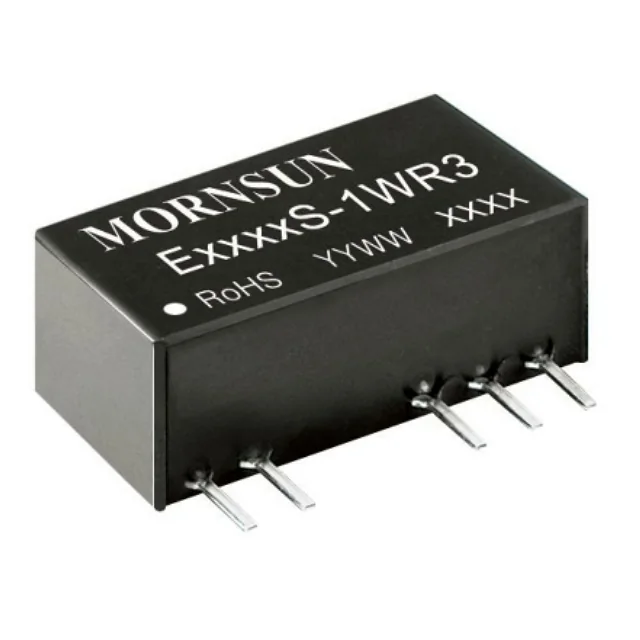MORNSUN E0309S-1WR3 — DC/DC Converter SIP/DIP Unregulated Output (0.25-3W)