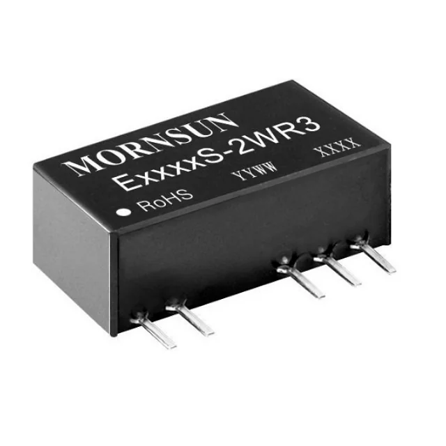 MORNSUN E0512S-2WR3 — DC/DC Converter SIP/DIP Unregulated Output (0.25-3W)