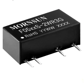 MORNSUN F0507S-2WR3G — DC/DC Converter SIP/DIP Unregulated Output (0.25-3W)
