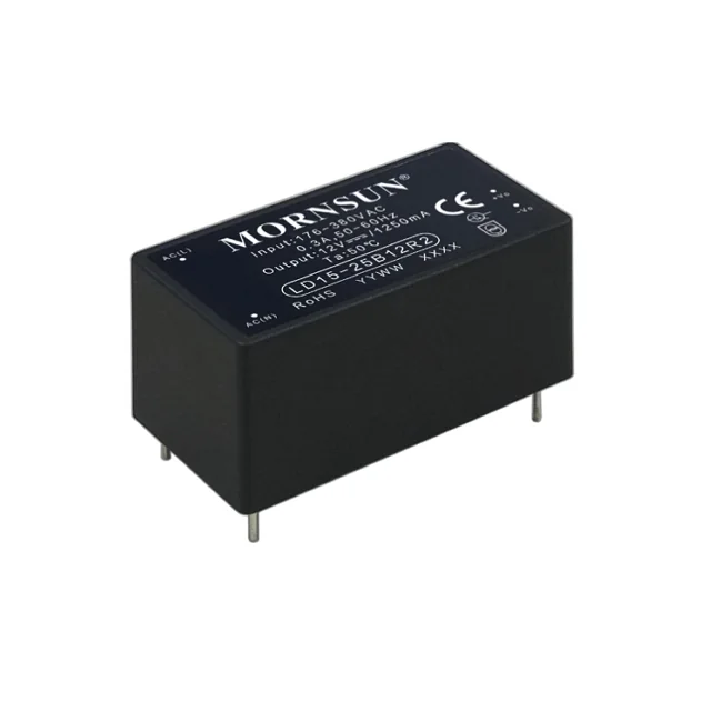 MORNSUN LD15-25B05R2 — AC/DC Converter LD (3-90W)