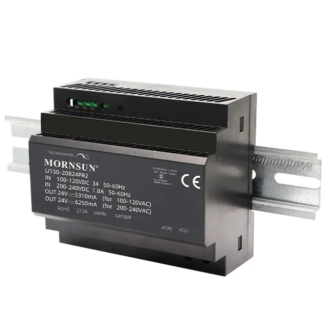 MORNSUN LI150-20B24PR2 — DIN Rail Power Supply of AC/DC Converter