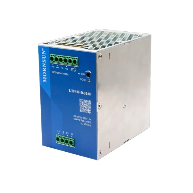 MORNSUN LITF480-26B24S — AC/DC Converter 3-phase Metal case (240-960W)