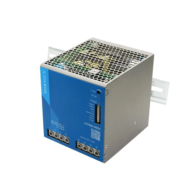 MORNSUN LITF960-26B24 — AC/DC Converter High-reliability 3-phase Metal case (240-960W)