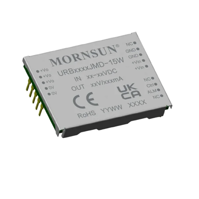 MORNSUN URB2415JMD-15W — DC/DC Converter Ultra-thin Wide Input (1-15W)