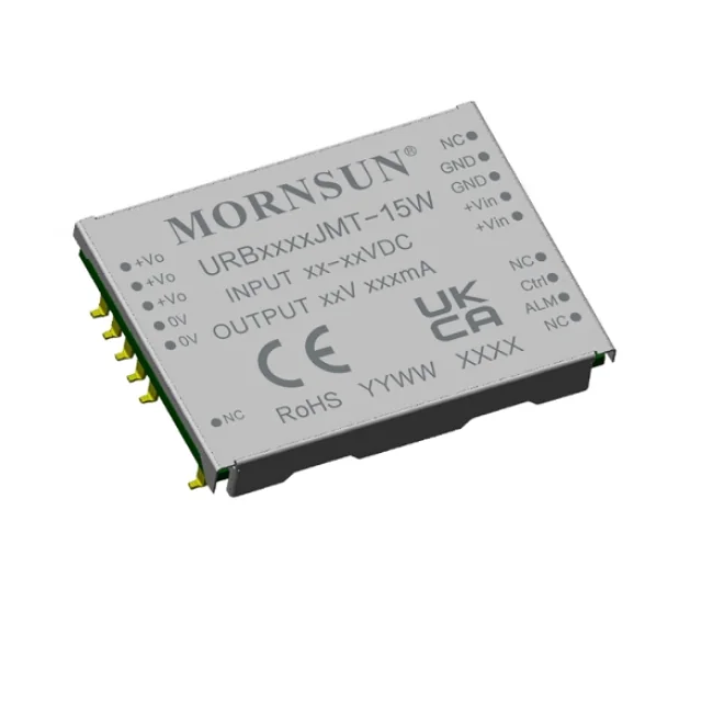 MORNSUN URB2405JMT-15W — DC/DC Converter Ultra-thin Wide Input (1-15W)