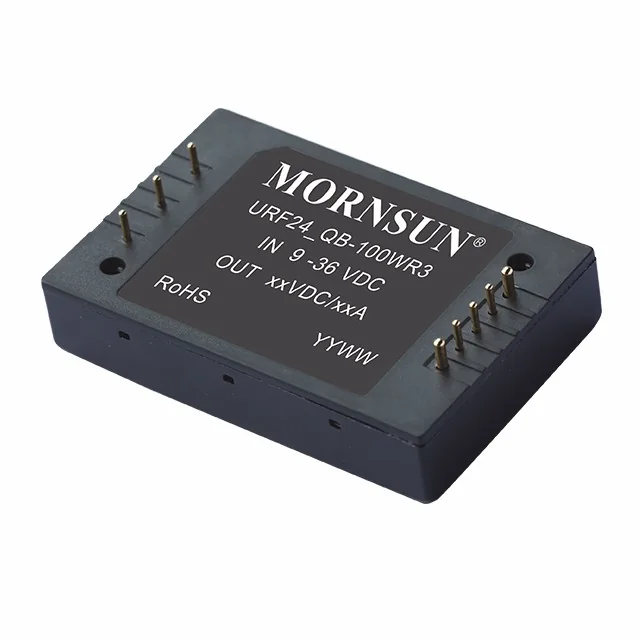 MORNSUN URF2405QB-100WFR3 — DC/DC Converter Brick (10-1600W)