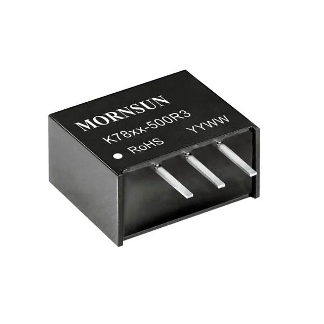 MORNSUN K7805-500R3 Non-isolated DC/DC step-down module, 5 VDC / 0.5 A
