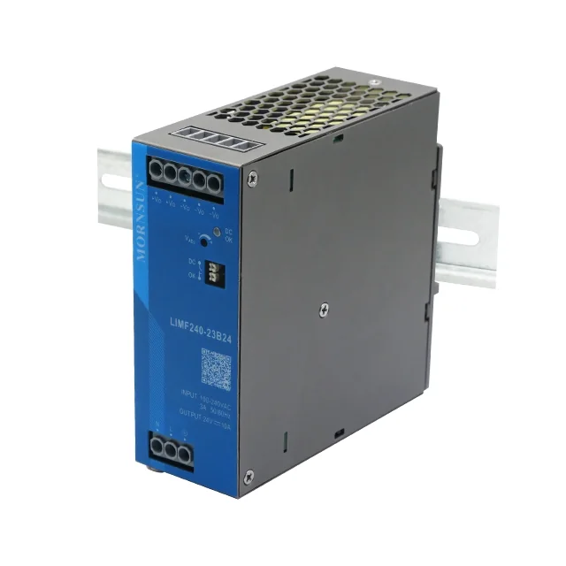 MORNSUN LIMF240-23B24 240 W DIN rail power supply, 24 VDC / 10A